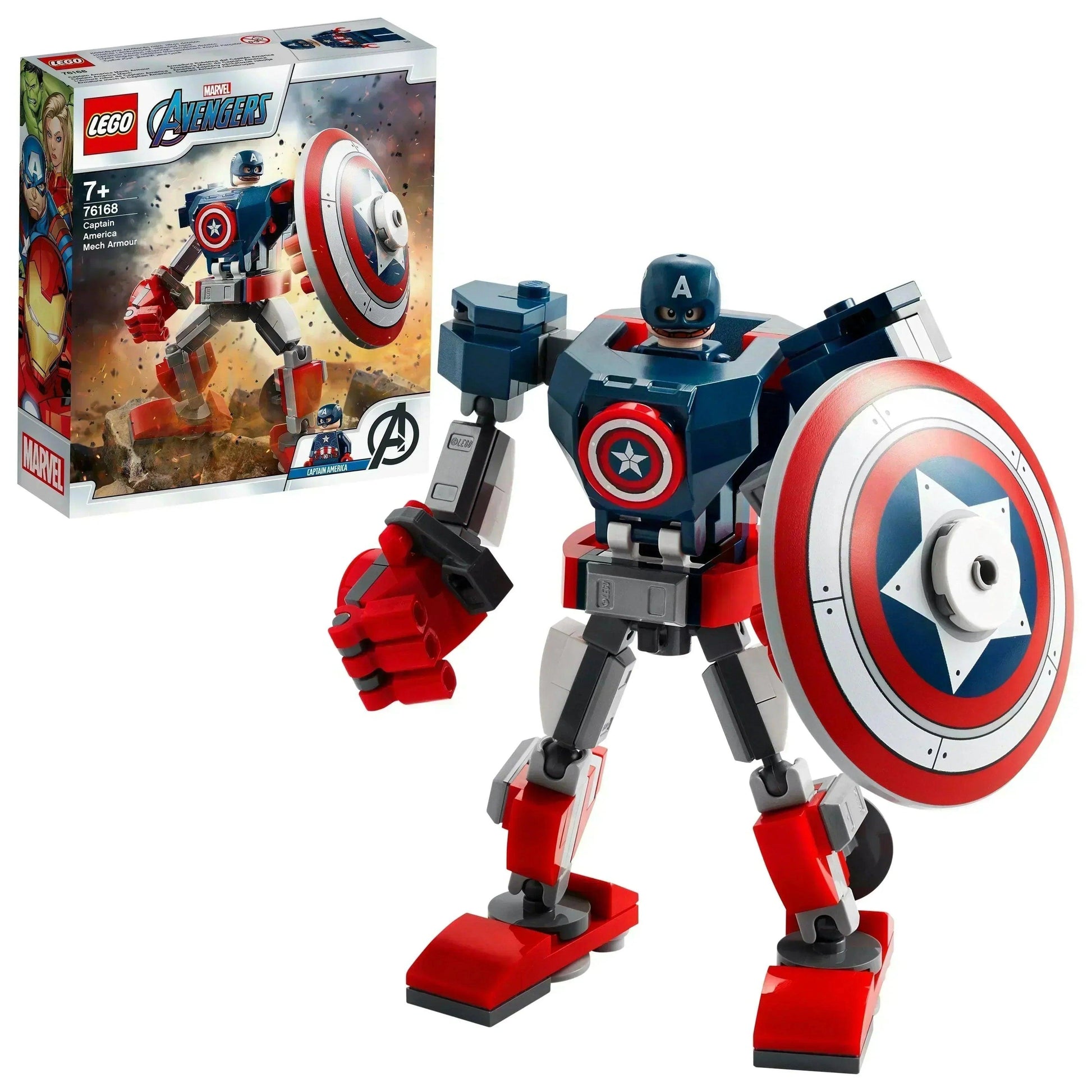 LEGO Captain America mecha 76168 Superheroes LEGO SUPERHEROES @ 2TTOYS LEGO €. 9.99