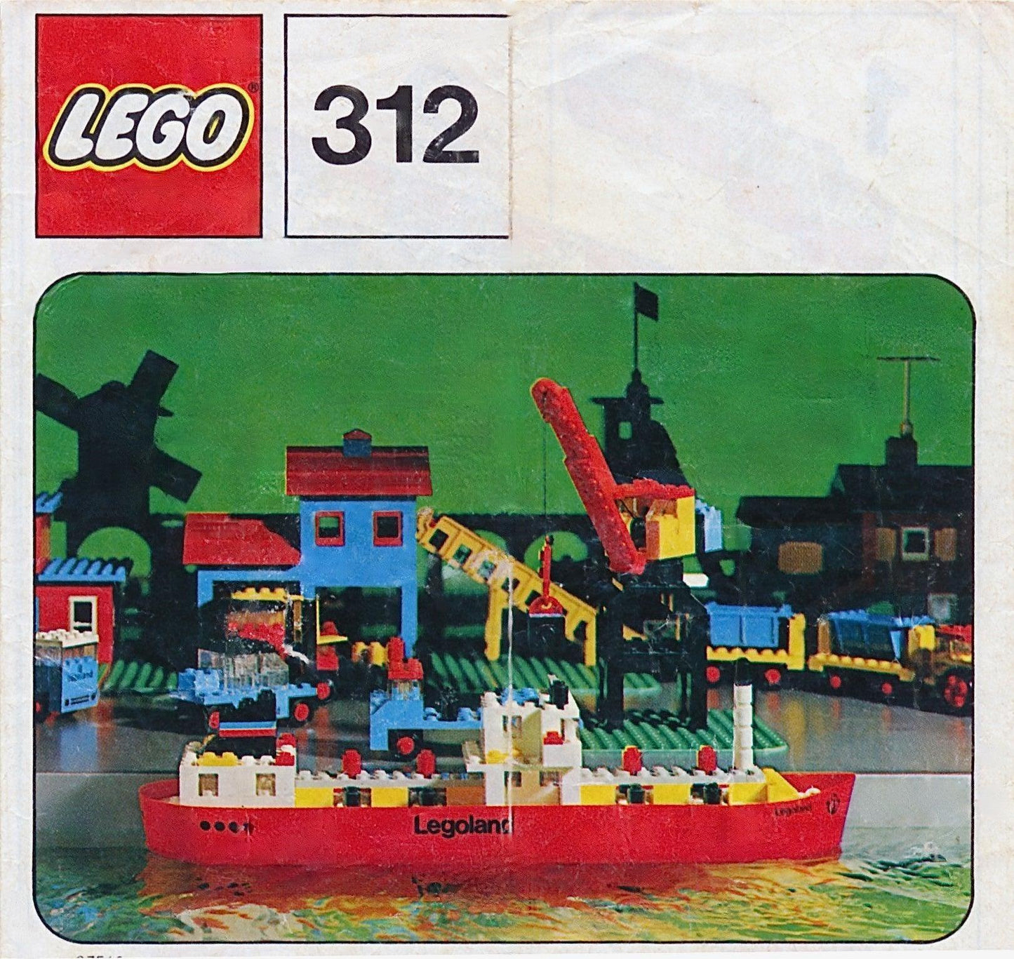 LEGO Cargo Ship 312 LEGOLAND LEGO LEGOLAND @ 2TTOYS LEGO €. 29.99