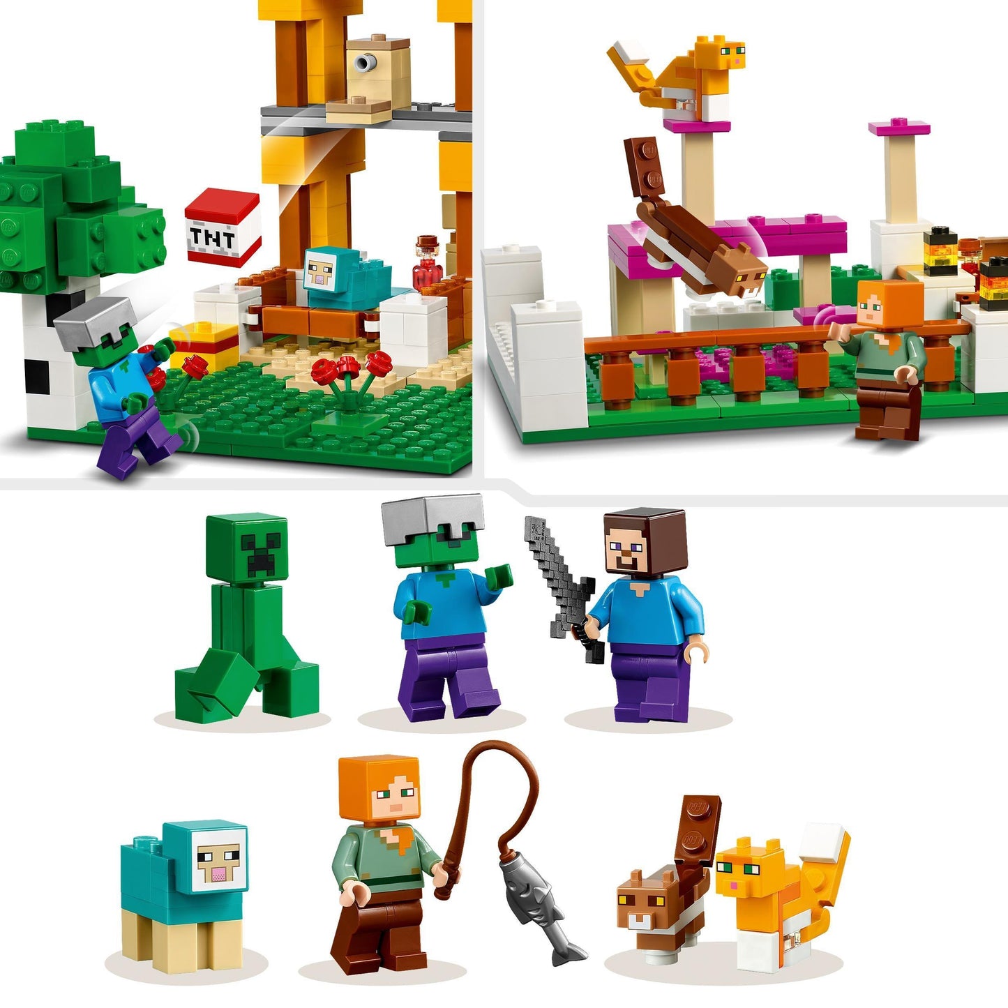 LEGO De Crafting-box 4.0 21249 Minecraft LEGO @ 2TTOYS LEGO €. 63.98