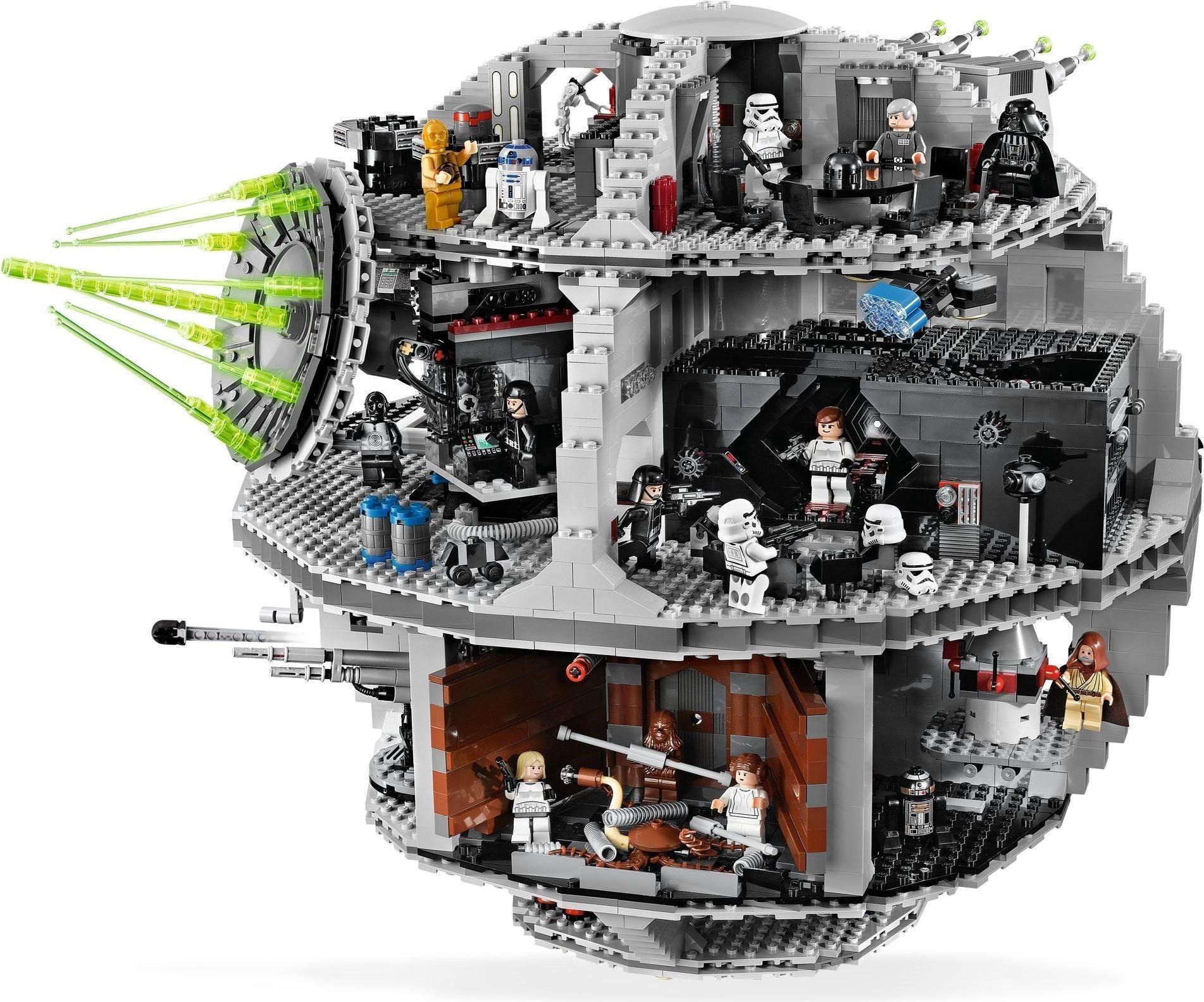 LEGO DeathStar 2008: 3.886 delig 10188 StarWars LEGO STARWARS @ 2TTOYS LEGO €. 799.99