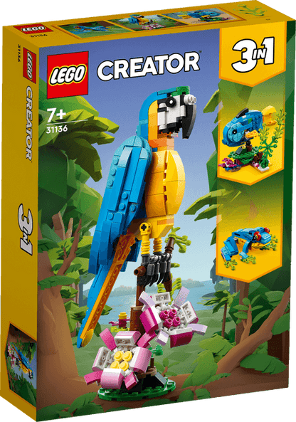 LEGO Exotische papegaai 31136 Creator 3 in 1 LEGO CREATOR @ 2TTOYS LEGO €. 21.48
