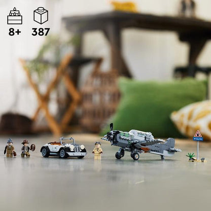 LEGO Gevechtsvliegtuig achtervolging 77012 Idiana Jones LEGO INDIANA JONES @ 2TTOYS LEGO €. 29.49