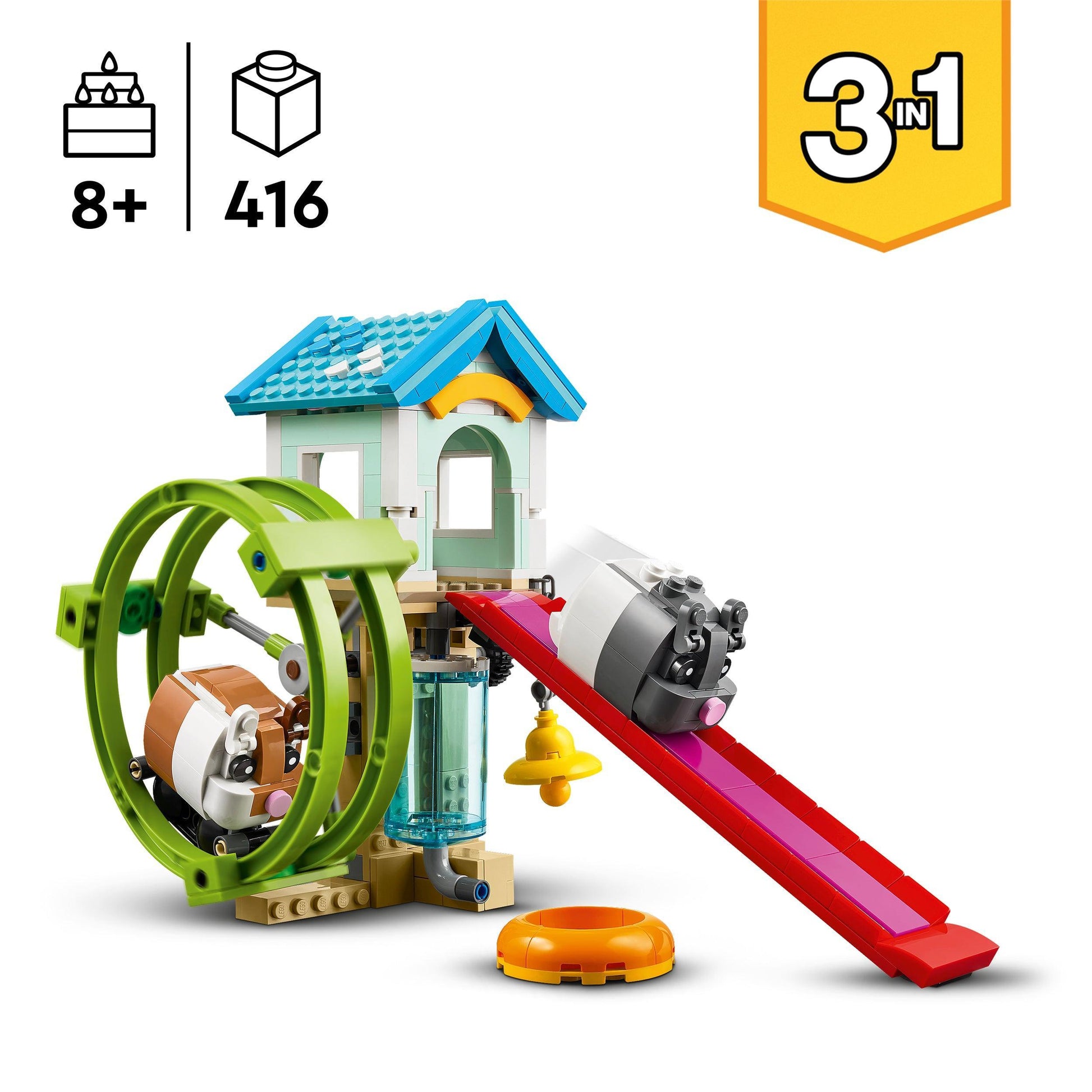 LEGO Hamsterwiel 31155 Creator LEGO CREATOR 3 IN 1 @ 2TTOYS LEGO €. 29.99