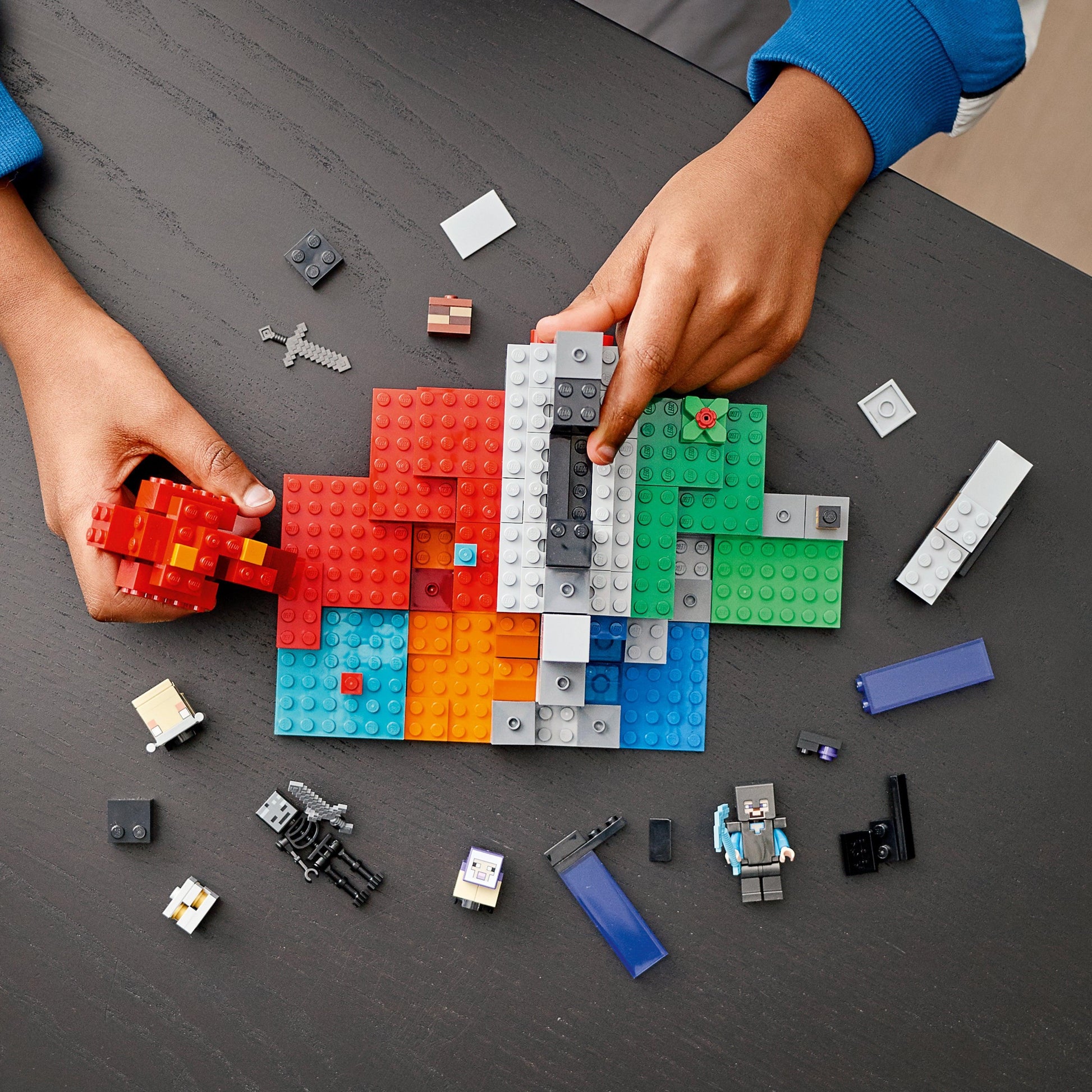 LEGO Het verwoeste portaal 21172 Minecraft LEGO MINECRAFT @ 2TTOYS LEGO €. 34.99