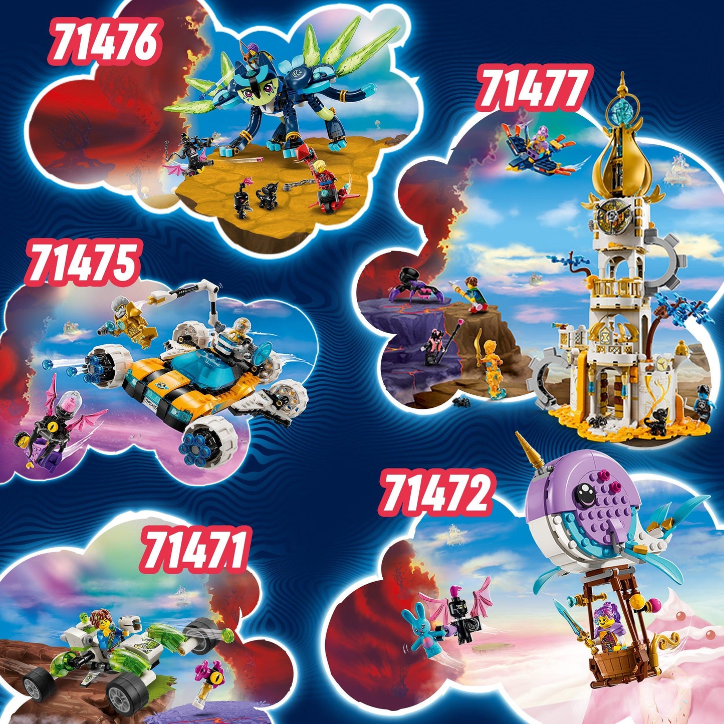 LEGO Izzie's Narwal heteluchtballon 71472 Dreamzzz LEGO DREAMZzz @ 2TTOYS LEGO €. 12.49