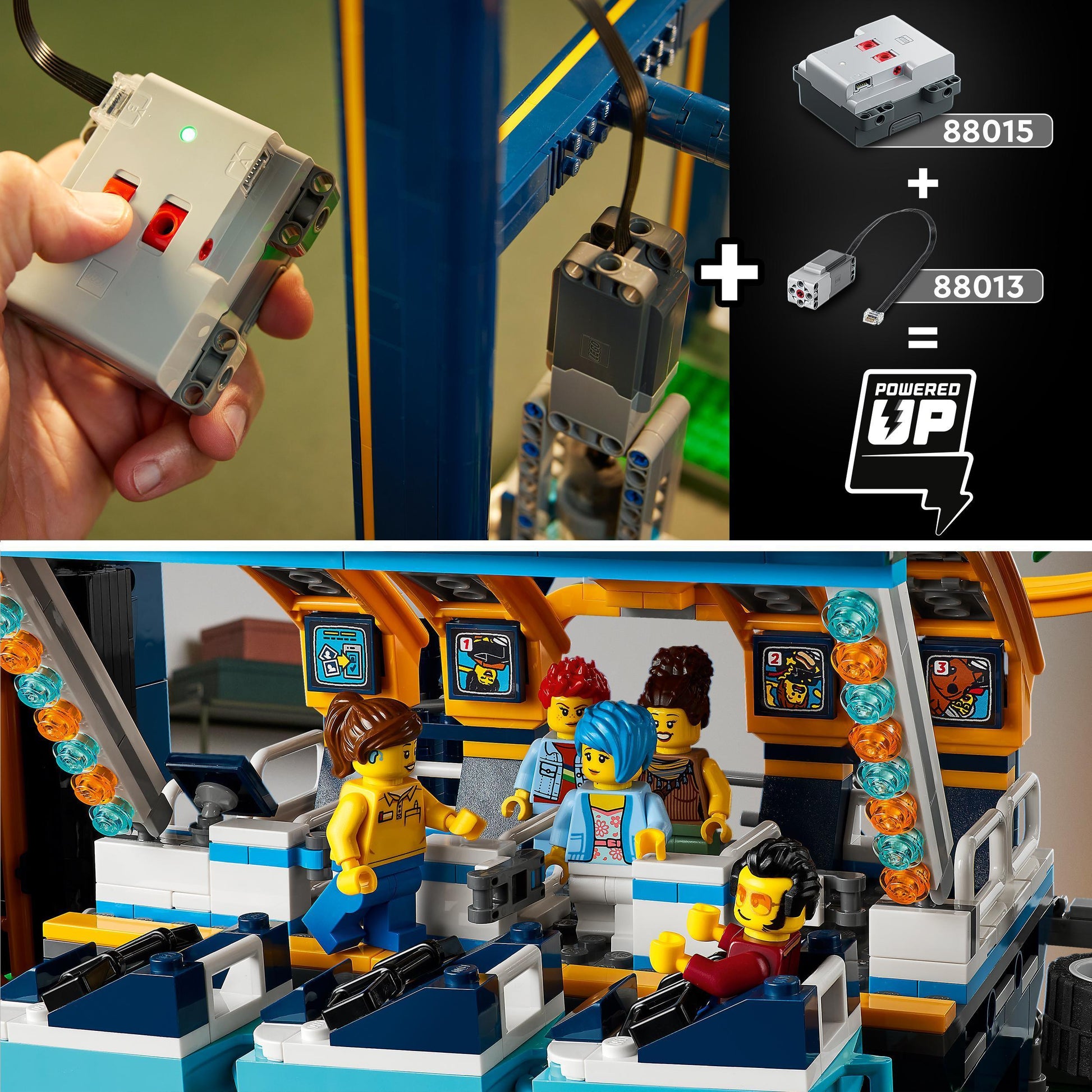 LEGO Lus achtbaan met looping 10303 Icons LEGO ICONS @ 2TTOYS LEGO €. 379.99