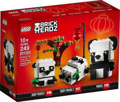 LEGO Panda's voor Chinees nieuwjaar 40466 Brickheadz LEGO BRICKHEADZ @ 2TTOYS LEGO €. 24.99