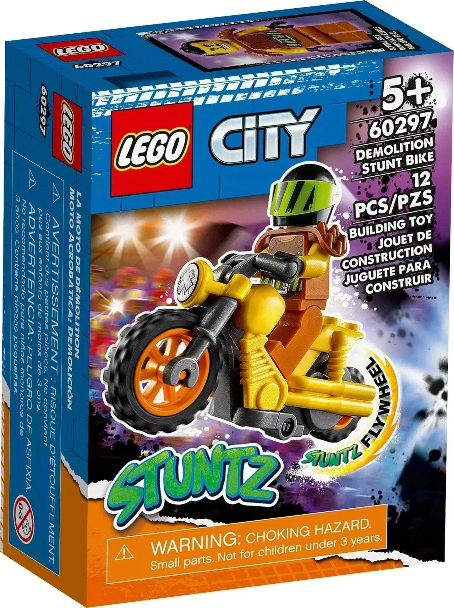 LEGO Sloop stuntmotor met stuntman Wallop 60297 City LEGO CITY STUNTZ @ 2TTOYS LEGO €. 7.49