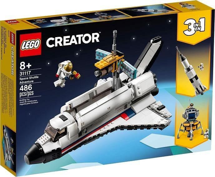 LEGO Space shuttle 31117 Creator 3-in-1 LEGO CREATOR @ 2TTOYS LEGO €. 39.99