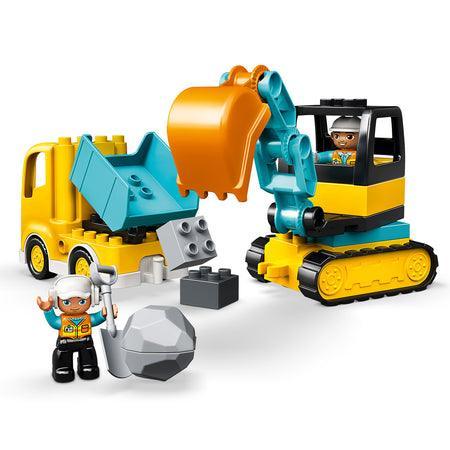 LEGO Truck & Graafmachine met rupsbanden 10931 DUPLO LEGO DUPLO @ 2TTOYS LEGO €. 16.98