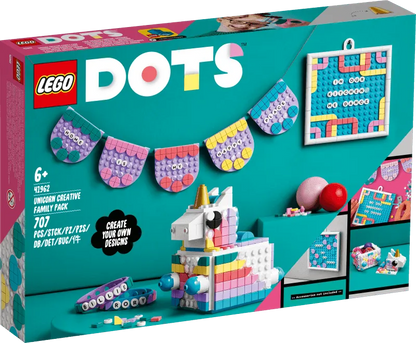 LEGO Unicorn Creative Family Pack 41962 Dots LEGO Dots @ 2TTOYS | Official LEGO shop😊🥰 LEGO €. 39.99