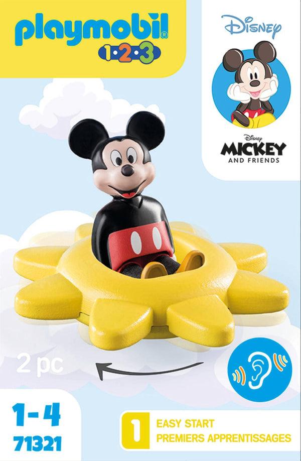 PLAYMOBIL 1.2.3 & Disney: Mickey's draaiende zon met rammelaarfunctie 71321 Disney @ 2TTOYS PLAYMOBIL €. 5.99