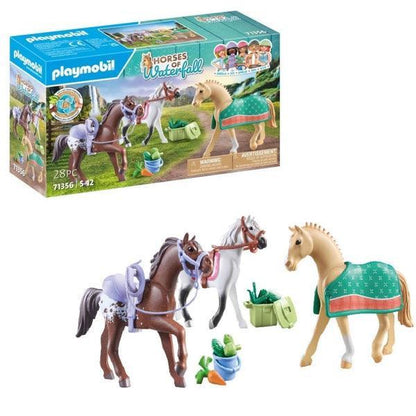 PLAYMOBIL 3 paarden met accessoires 71356 Horses of Waterfall PLAYMOBIL HORSES OF WATERFALL @ 2TTOYS PLAYMOBIL €. 11.99